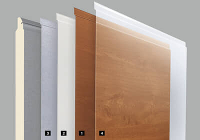 Отделка поверхности Duragrain придает красивый внешний вид, сохраняющийся надолго